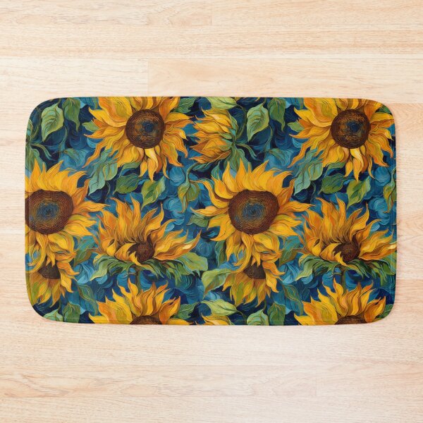 Item preview, Sunflower AI Art post impressionist designed and sold by Desborough2302.