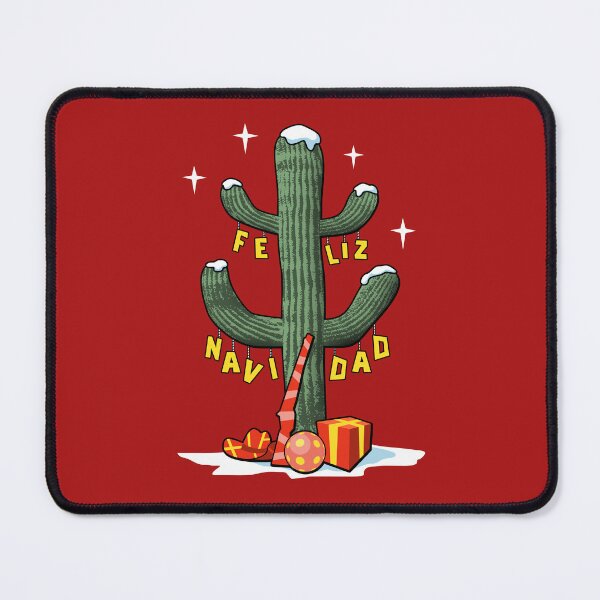 Item preview, Feliz Navidad Christmas Cactus designed and sold by robotrobotROBOT.