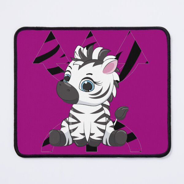 Item preview, black and white line zebra designed and sold by GlobalPrintArt.