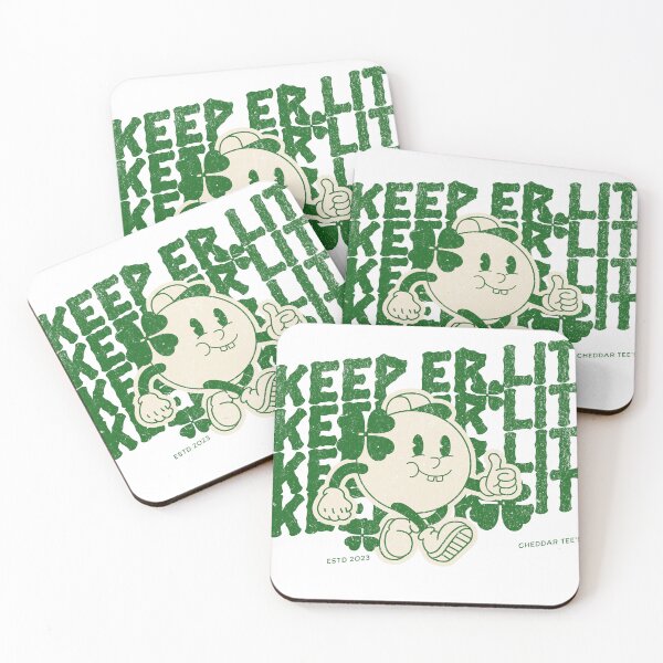 Item preview, Keep Er Lit, Irish design designed and sold by mayrp2001.