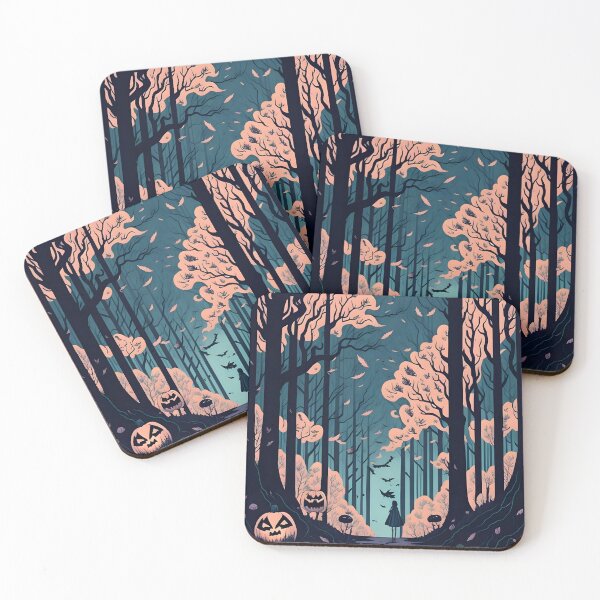 Item preview, Halloween Forest Illustration, AI Art designed and sold by avis-aesthetic.