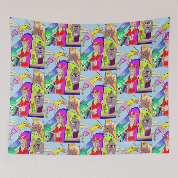 Item preview, skull and bones bandanna  designed and sold by wormink.