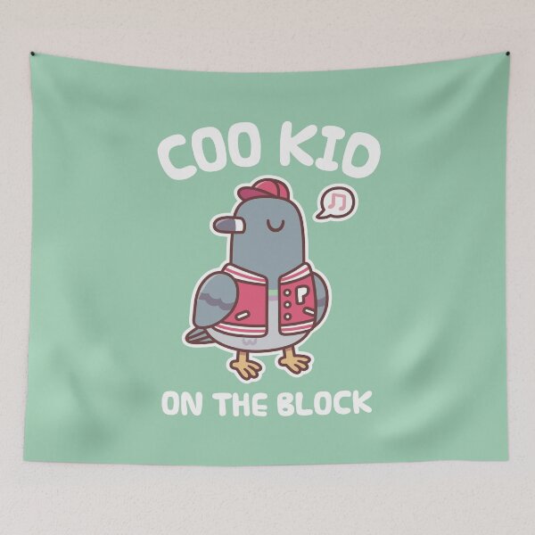 Item preview, Pigeon In Varsity Jacket Coo Kid On The Block Funny designed and sold by rustydoodle.