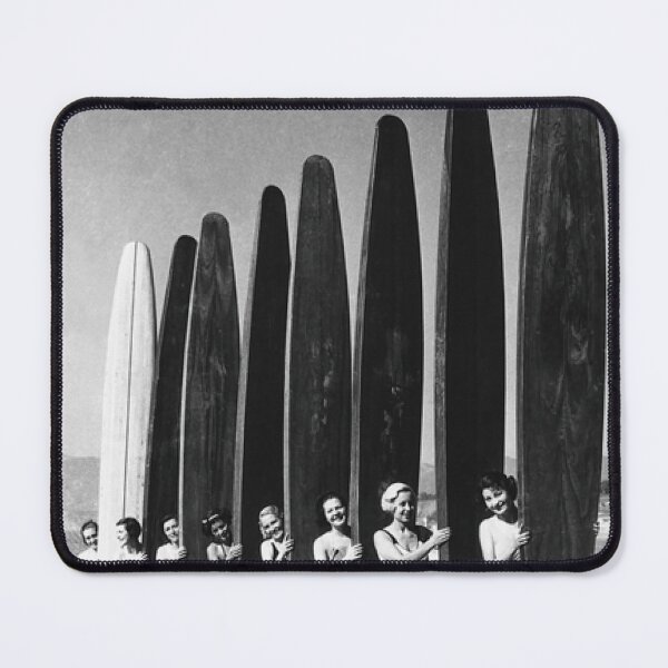 Item preview, retro women surfing designed and sold by soulsurferart.