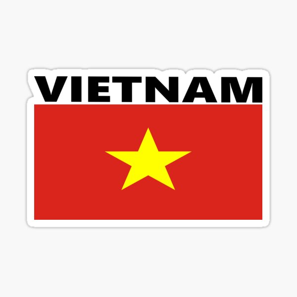 Item preview, Vietnam Flag designed and sold by Earthianations.