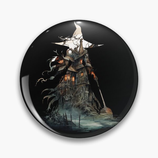 Item preview, Halloween spooky Scary witch Horror Witch designed and sold by AnnaMDesign.