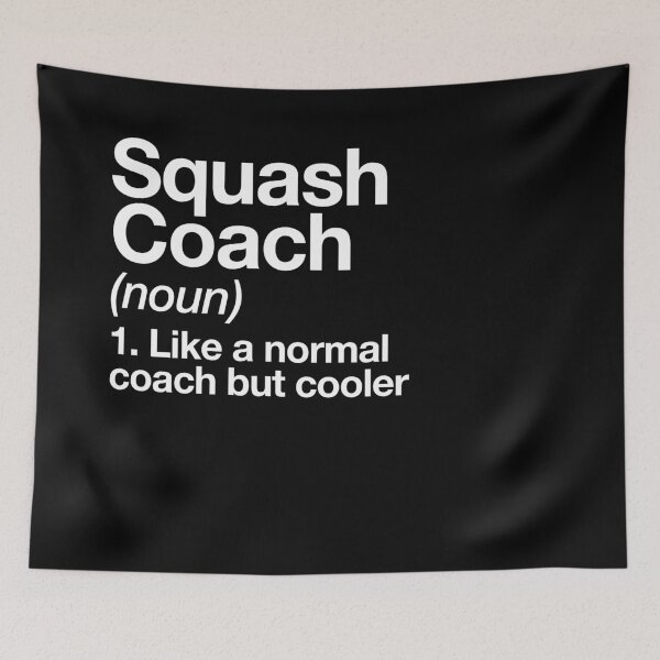 Item preview, Squash Coach Funny Definition Trainer Gift Design designed and sold by yesqueen.