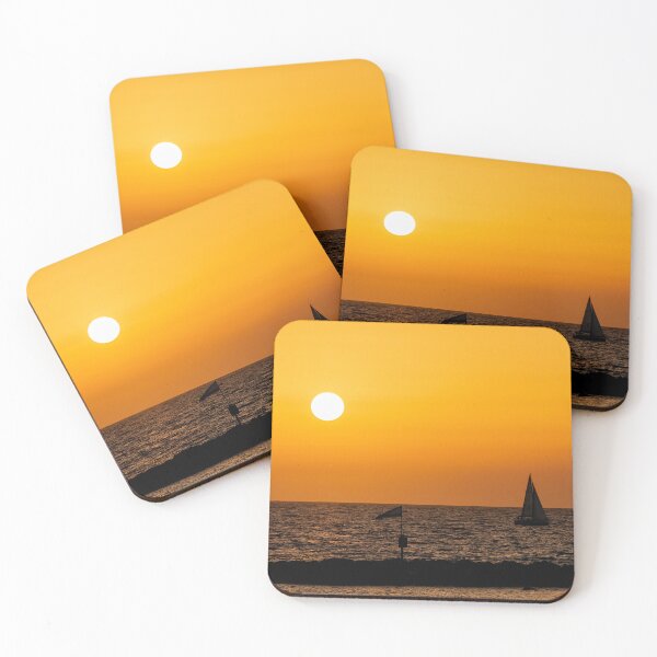 Item preview, Sailboat on a sunset in Tel Aviv, Israel designed and sold by Alexander Peterson.