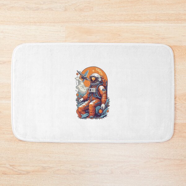 Item preview, A cool air plane with astronaut designed and sold by Abhijeet117.