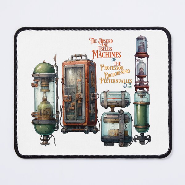 Item preview, 03 The Absurd and Useless Machines of Professor Rhododendron Peeternualles designed and sold by Ignacio Junquera.