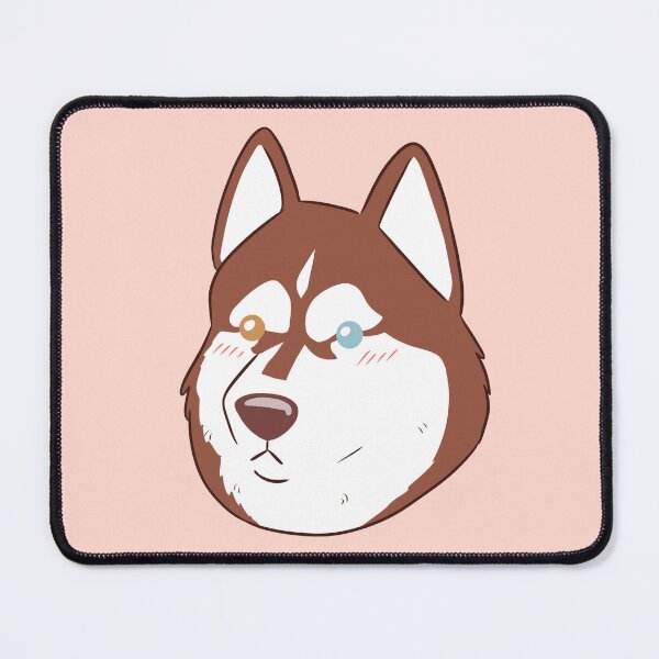 Item preview, Cute cartoon Red siberian husky dog face  designed and sold by Yaragold.
