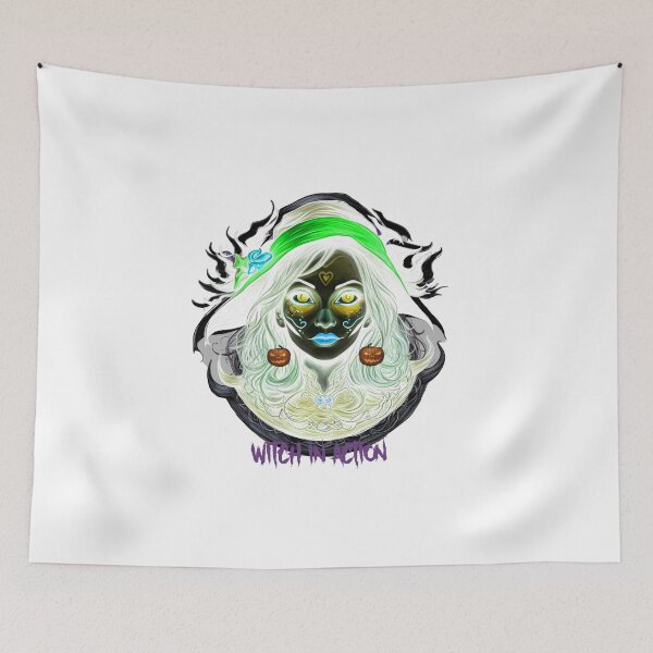 Item preview, halloween witch. Witch in action designed and sold by AxelBrook.