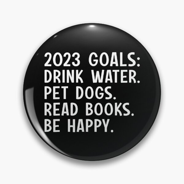 Item preview, 2023 Goals Drink Water Pet Dogs Read Books designed and sold by kamrankhan.