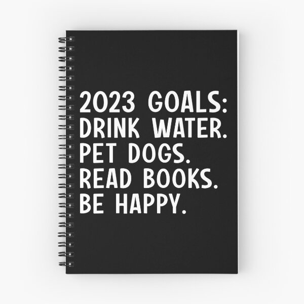 Item preview, 2023 Goals Drink Water Pet Dogs Read Books designed and sold by kamrankhan.