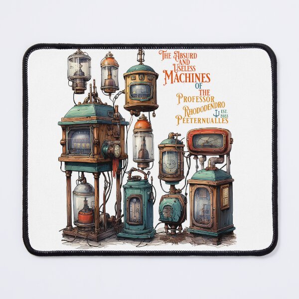 Item preview, 04 The Absurd and Useless Machines of Professor Rhododendron Peeternualles designed and sold by Ignacio Junquera.