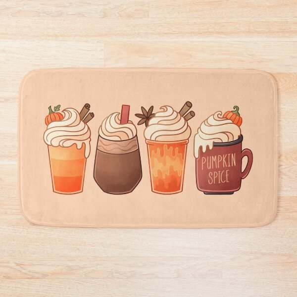 Item preview, Pumpkin Spice Fall Drinks designed and sold by HeySpiritAnimal.