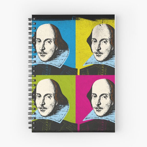 Item preview, SIR WILLIAM SHAKESPEARE - ELIZABETHAN PLAYWRIGHT - POP ART STYLE 4-UP designed and sold by Clifford Hayes.