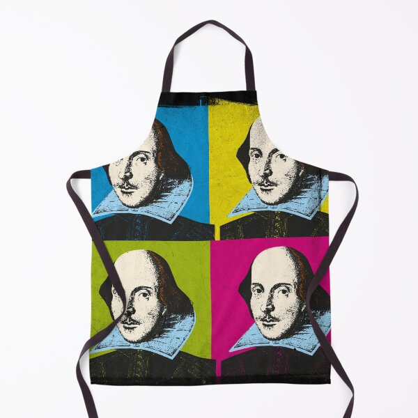 Item preview, SIR WILLIAM SHAKESPEARE - ELIZABETHAN PLAYWRIGHT - POP ART STYLE 4-UP designed and sold by Clifford Hayes.