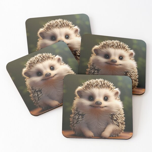 Item preview, Smiling Hedgehog designed and sold by SMRprintdesign.