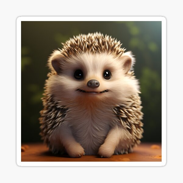 Item preview, Smiling Hedgehog designed and sold by SMRprintdesign.