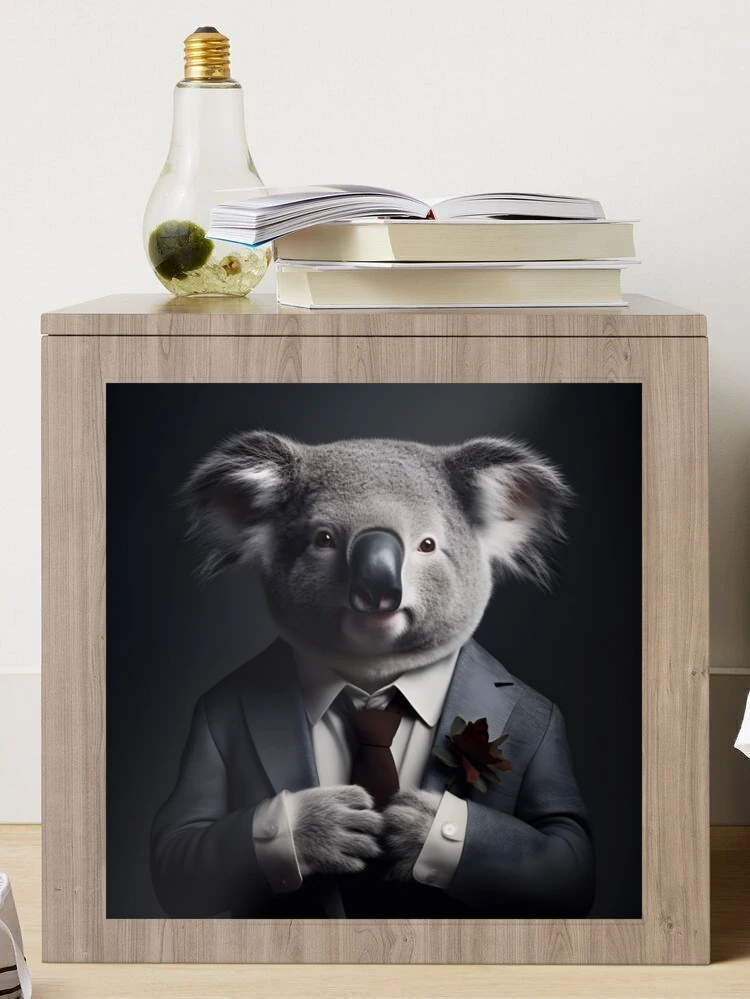 Colorful Koala in Suit