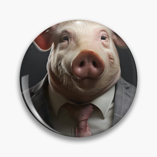Item preview, Pig in a suit designed and sold by 47T-Shirts.