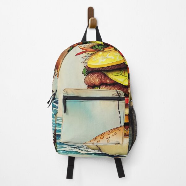 Item preview, Hamburger, hungry, snack, kids, children, delicious, sea, ocean, pirate designed and sold by Cyber Kids.