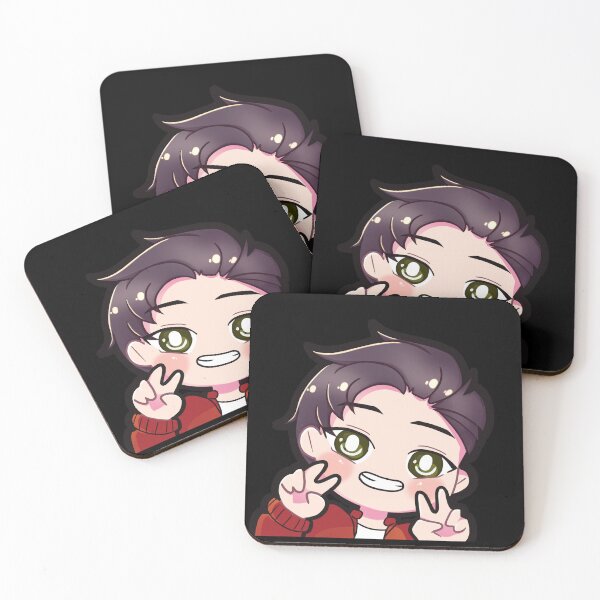 Item preview, BTS RM chibi peeker designed and sold by MilkTeaMari.