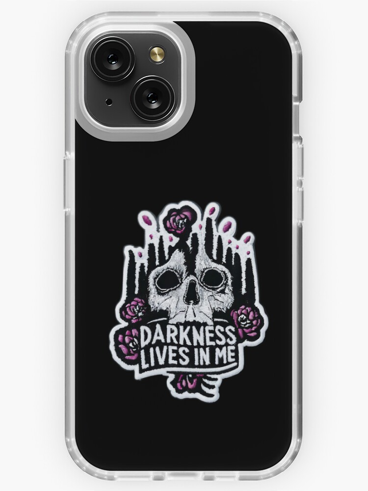 Darkness Lives In Me - Goth Patches - Iron On Patch Style iPhone