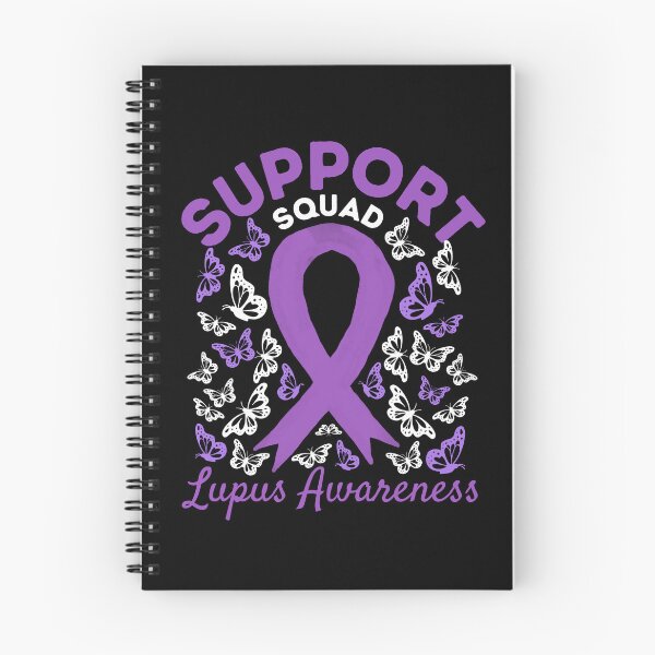 Item preview, Purple Ribbon Support Squad Lupus Awareness support SLE  designed and sold by Jdee23.