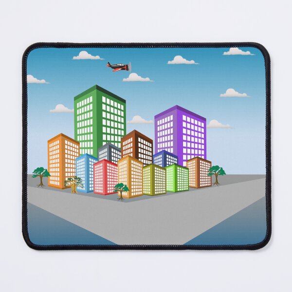 Item preview, Skyscrapers Perspective Design designed and sold by ShashankShop.