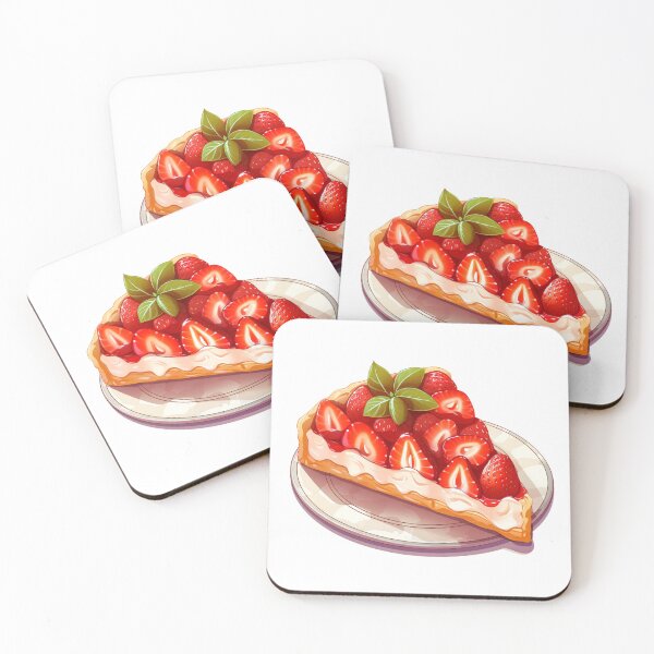 Item preview, Strawberry tart designed and sold by MysticLulaShop.