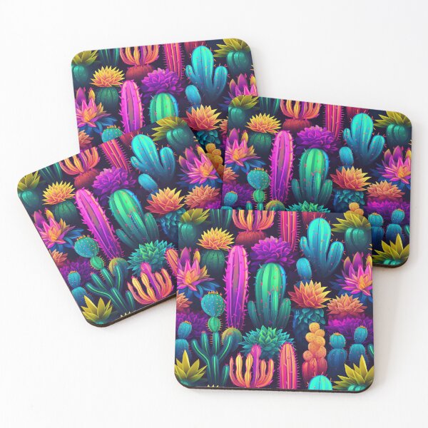 Item preview, Desert Dreams - Cacti Plant Design for Prickly Colour Fun designed and sold by madtoyman.