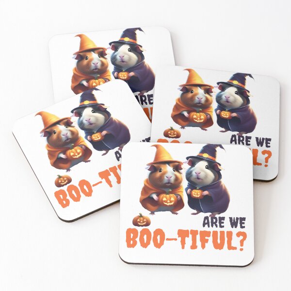Item preview, Are we Boo-tiful? Adorable Guinea Pigs on Halloween designed and sold by zanifun.