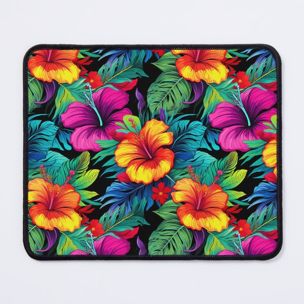 Item preview, Hibiscus Floral Designs Florals-Vibrant Tropical Hibiscus Flowers  designed and sold by madtoyman.