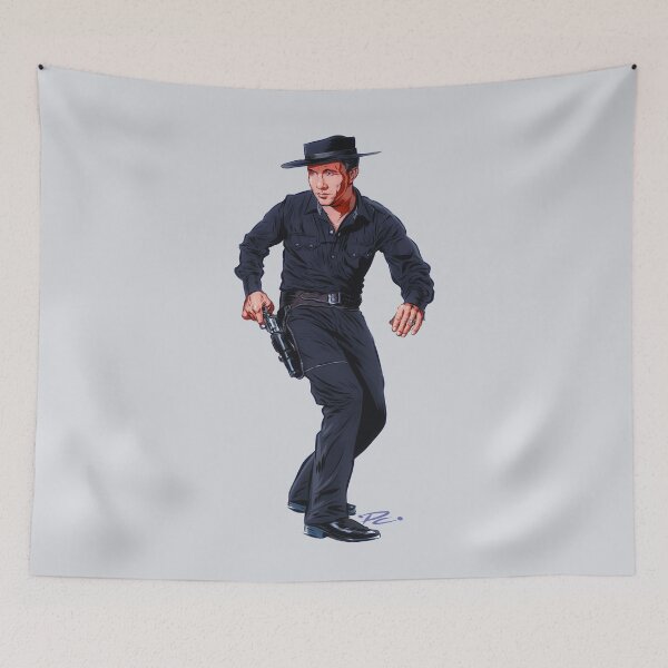 Item preview, Marty Robbins - An illustration by Paul Cemmick designed and sold by TIGERDAVER.