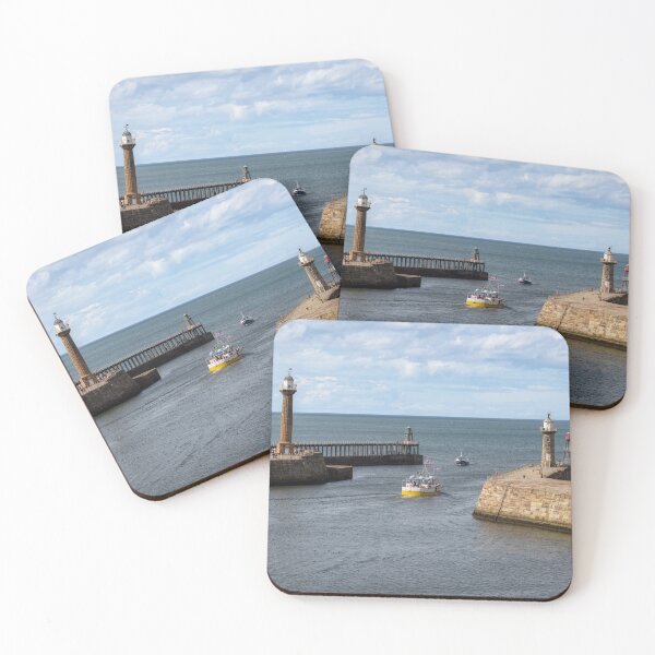 Item preview, Whitby Harbour East and West Piers designed and sold by derekbeattie.