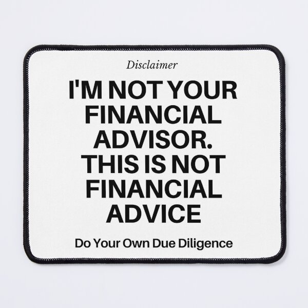 Item preview, Not Financial Advice: The Statement Tee designed and sold by Thinglish Lifestyle.