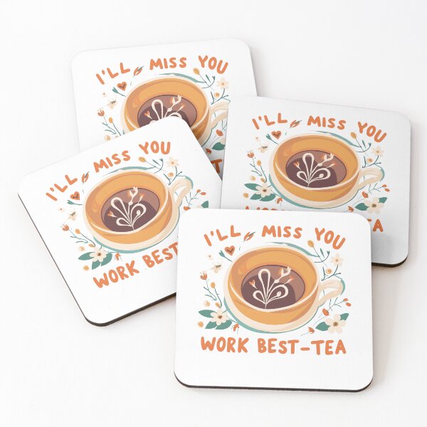 Item preview, I ll miss you work best-tea work bestie gift, work bestie leaving designed and sold by OlivedesignsIN.