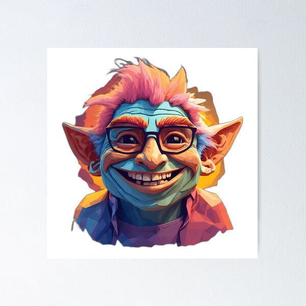 Troll Face - Troll Face NFT Poster for Sale by RarePNGs