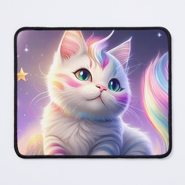 Item preview, American Shorthair cat as an adorable unicorn designed and sold by purrfect pattern.