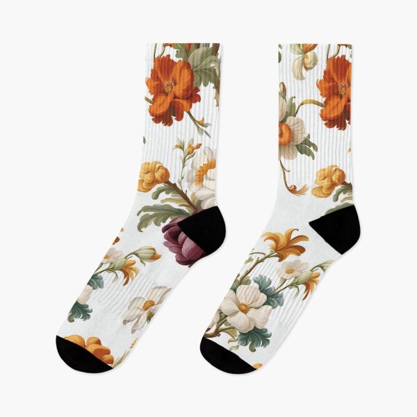 Item preview, watercolor seamless pattern of flowers and leaves designed and sold by APHIDAT-TA.