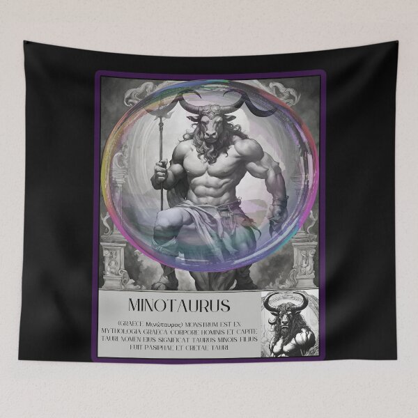 Item preview,  Minotaur Greek Mythology designed and sold by MINOSDESIGN.
