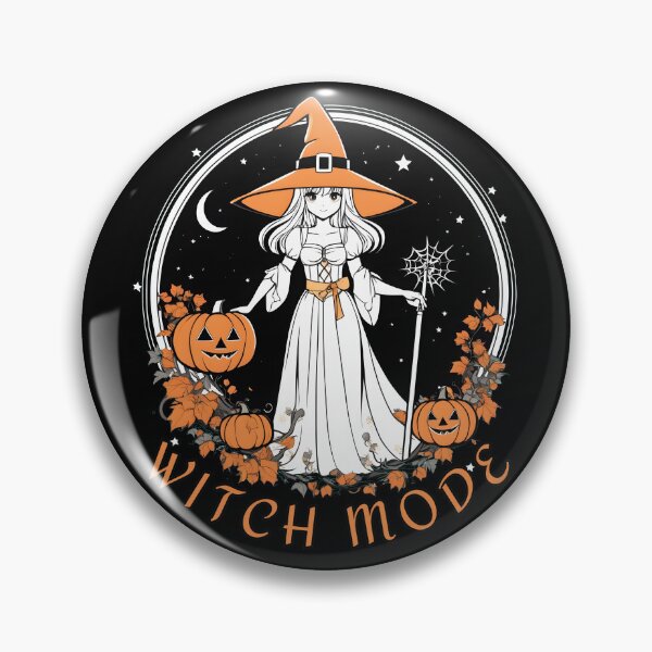 Item preview, Witch Mode - Cute Anime Halloween Witch designed and sold by DevemDavam.