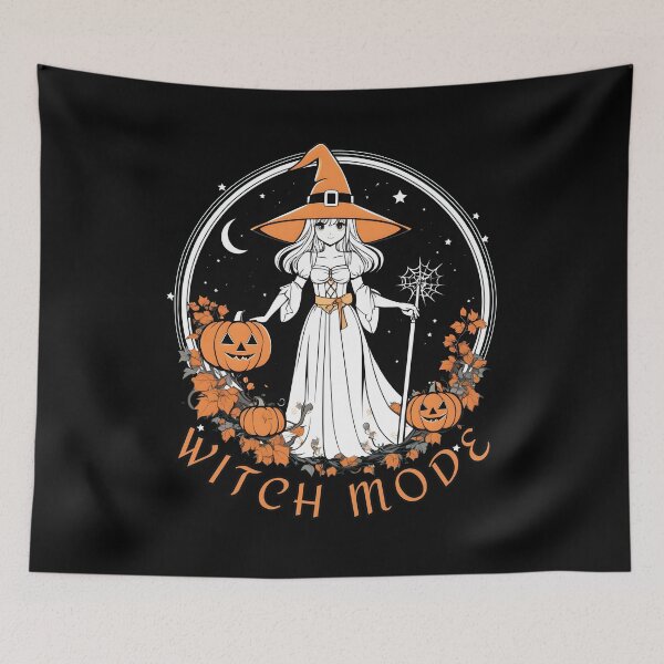 Item preview, Witch Mode - Cute Anime Halloween Witch designed and sold by DevemDavam.