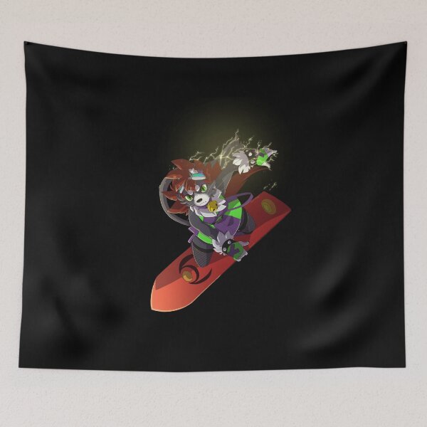 Item preview, Gefunden - clawdia Whiskers Hoverboard designed and sold by NitroGoblin.