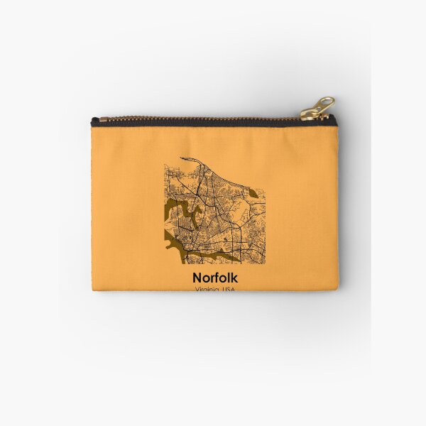 Item preview, Norfolk, Virginia, USA, City Road Map designed and sold by 2BROSMAPS1.