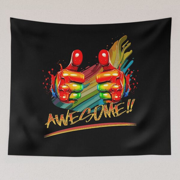 Item preview, Awesome!! Thumbs up! colorful inspiring designed and sold by Vindbult.