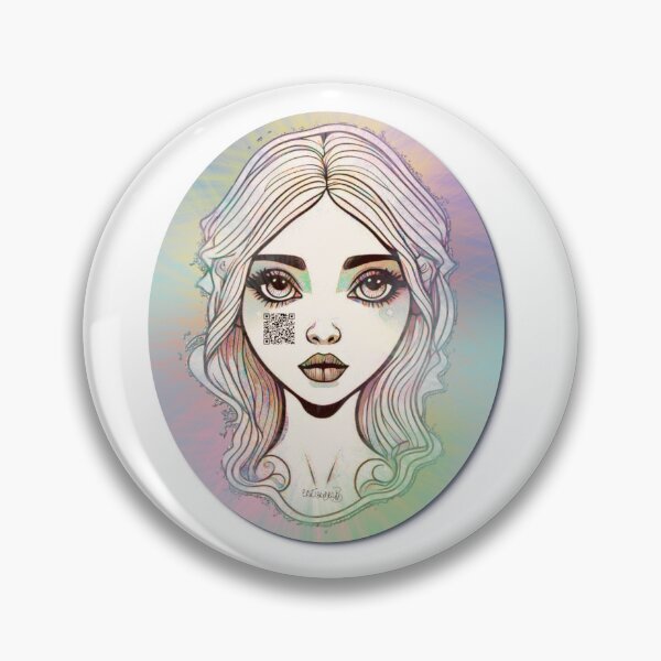 Item preview, Girl QR Code designed and sold by Cartsandrab.
