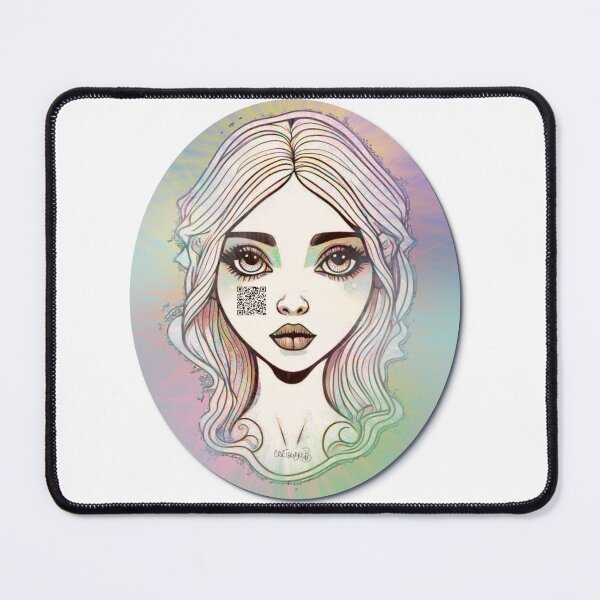 Item preview, Girl QR Code designed and sold by Cartsandrab.